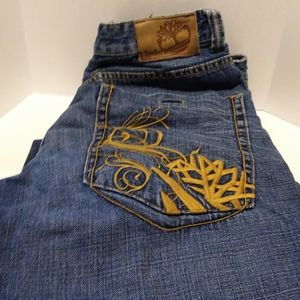 Timberland ladies wide leg jeans